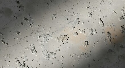 Textured Concrete Surface with Cracks and Shadows background