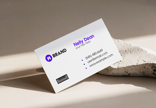 Minimal Business Card Mockup