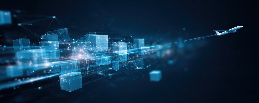 Modern data panel illustrating automation driving delivery tracking while notification signals lead efficient interaction enabling higher performance with coordinated planning