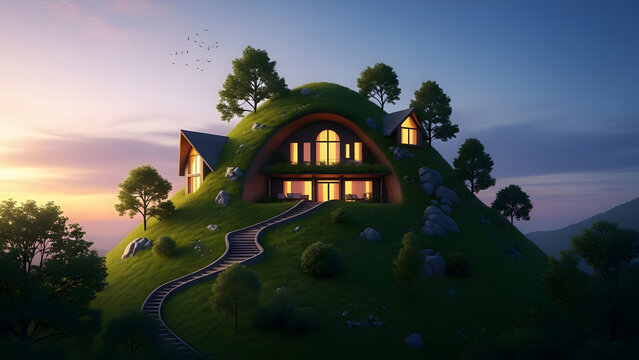 house in the woods