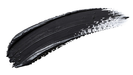 paint stroke isolated on transparent background