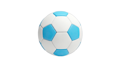 Soccer Ball Isolated on White Background