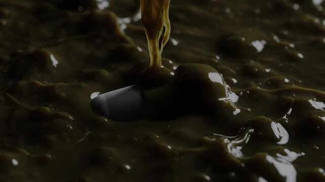 Antibiotic Pill Sinking and Failing in Thick Viscous Biofilm Sludge