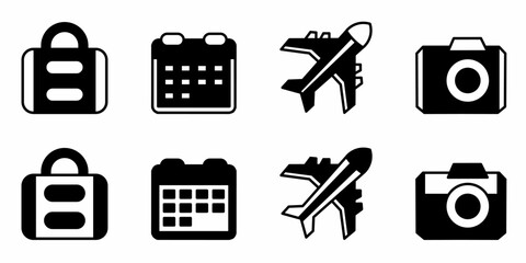 Traveling icon on white background. Vector logo travelimg illustration.