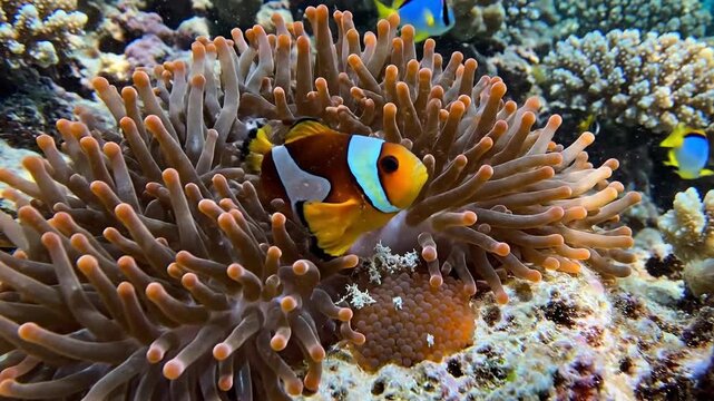 Watch This Clownfish Dance Inside Its Killer Anemone Home