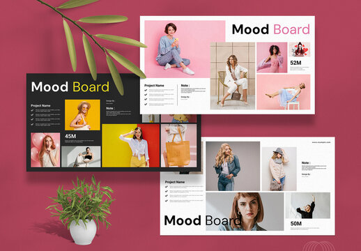Creative Mood Board Template