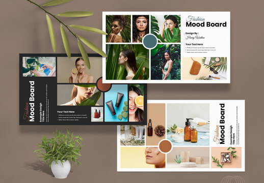 Fashion Mood Board Layout
