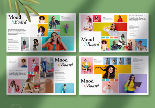 Fashion Mood Board Template