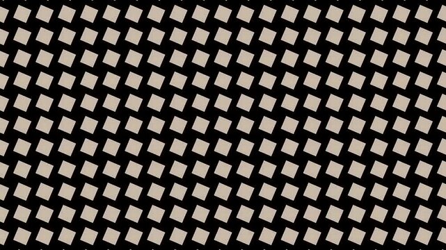 Black and white checkered pattern background.