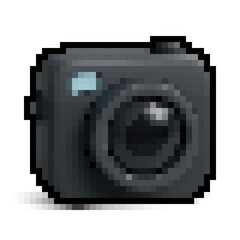 Pixel Art Camera Icon