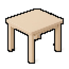 Pixel Art Table Icon