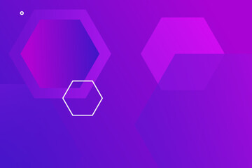 Abstract purple background. Fluid composition of shapes. Modern colorful flow poster. Cool banner design template.- Vector