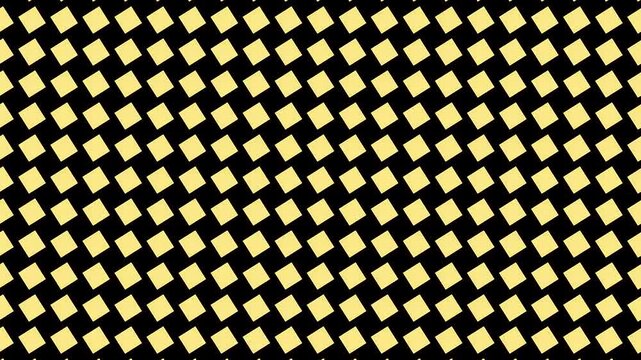 Yellow and black checkered pattern closeup.