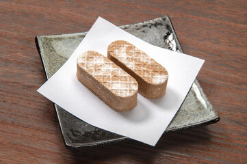 日本の伝統駄菓子、麦こがし