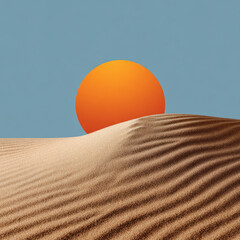  Serene Desert Landscape With