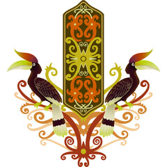 Talawang Ornament © Rusdi Maulana