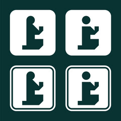 Muslim Prayer Room Sign 