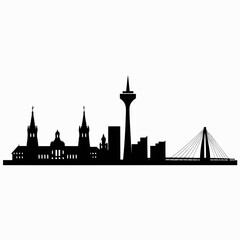 new york city skyline silhouette