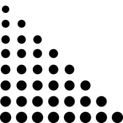 Flat Dot Corner Decoration