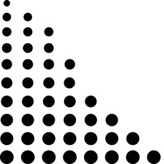 Flat Dot Corner Decoration
