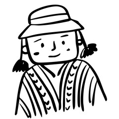 Peruvian MAN Doodle - 423