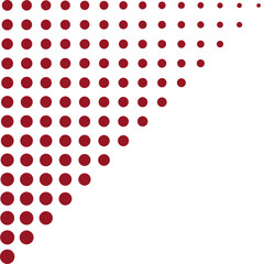 Flat Dot Corner Decoration 