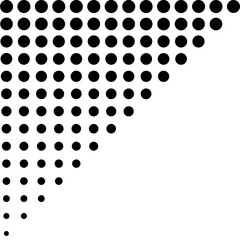 Flat Dot Corner Decoration 