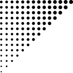 Flat Dot Corner Decoration 