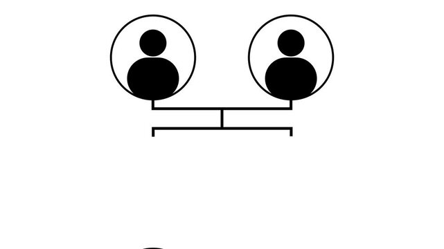 family tree chart of life relationship scheme illustration