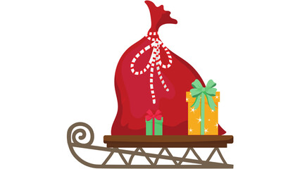 Illustrative Playful Merry Christmas