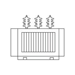illustration of an electric transformer