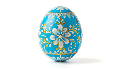 Fototapeta premium easter egg isolated on white