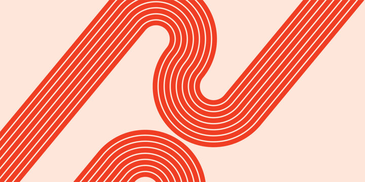 Abstract layout template design for run, championship or any sports event. Poster design with abstract running track on stadium with lane. eps10
