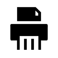 Document Shred Icon