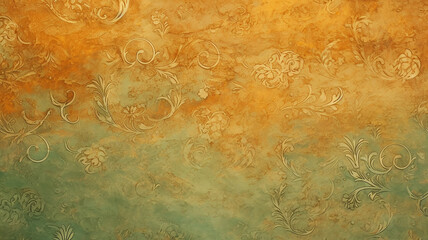 background in orange tones, abstract art backdrop of warm colors