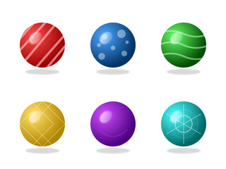 Vector Christmas Ornaments Collection with Diverse Patterns