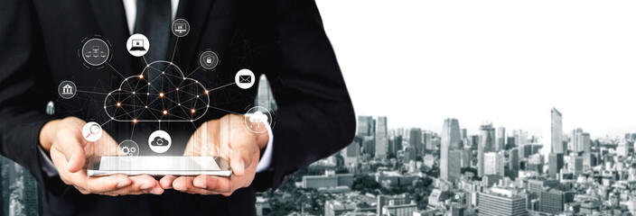 Cloud computing enables cloud, service, and network integration for digital transformation, data...