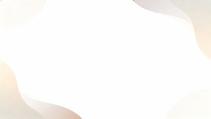 Minimal abstract white background with soft flowing shapes