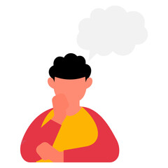 Thinking Concept Illustration