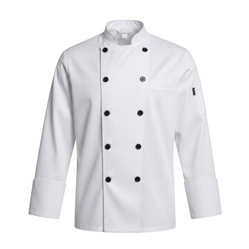 Chef jacket, isolated on transparent background
