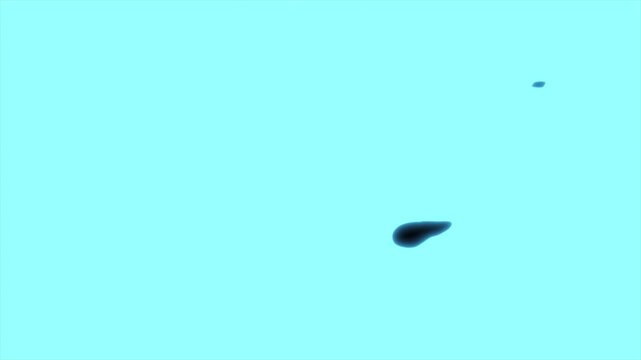 colection water drop transition glow neon alpha liquid transition on transition background. Simple cartoon fluid motion 4K animation

