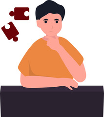 Thinking Concept Illustration