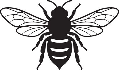 Bee Silhouette