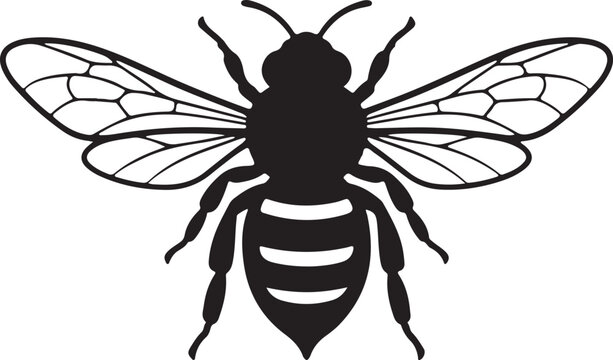 Bee Silhouette