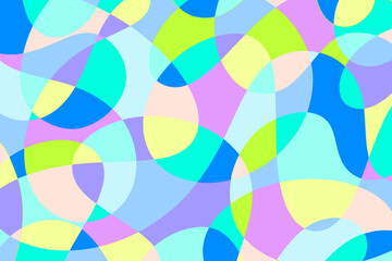 曲線のモザイク 4-6