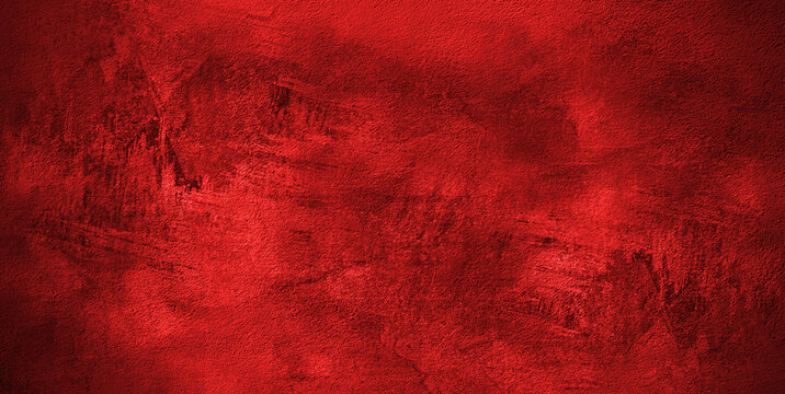 Beautiful Abstract Grunge Decorative Navy red Dark Stucco Wall Background. Art Rough Stylized Texture Banner With Space For Text . red textured concrete grunge wall background. red velvet fabric 