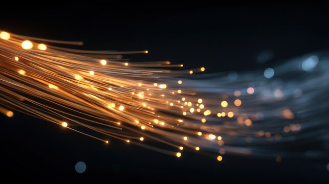 Fiber optics connection