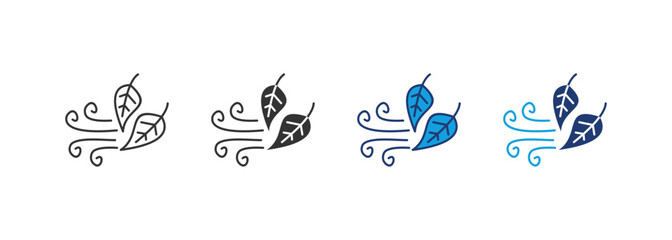 Fall Icon Set Multiple Style Collection