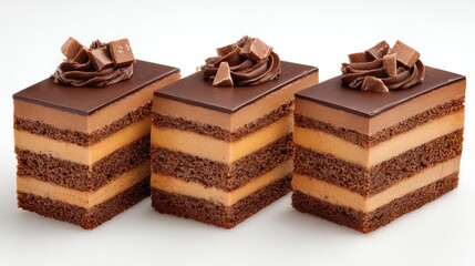 a chocolate cake slice