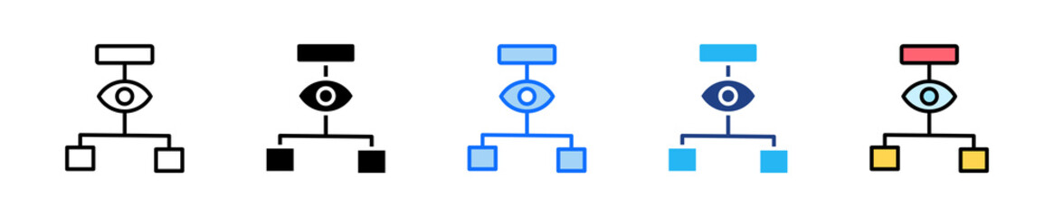 Process Monitor Icon Set Multiple Style Collection